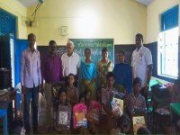 School stationery distribution program-Ambivli-Neral